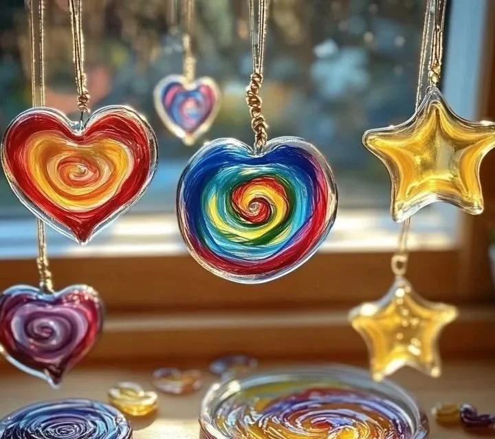 Glue Suncatchers