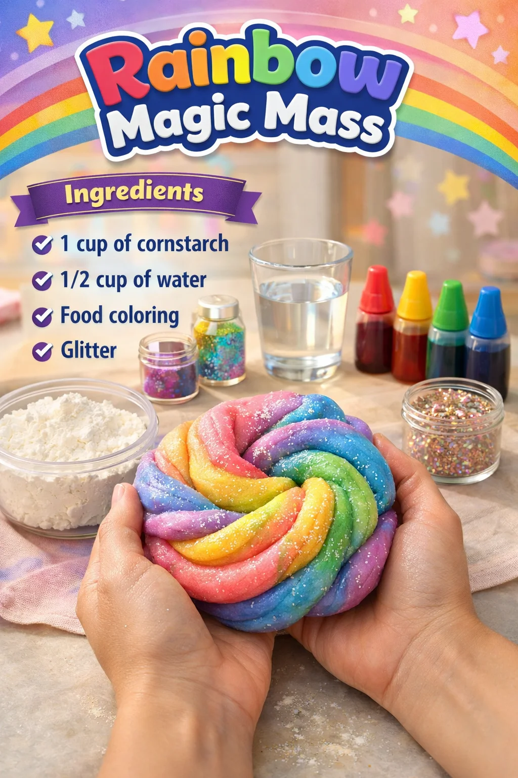 Colorful display representing the Rainbow Magic Mass celebration.