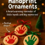 Salt Dough Handprint Ornaments