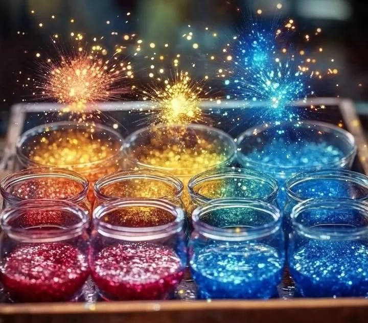 Baking Soda and Vinegar Fireworks
