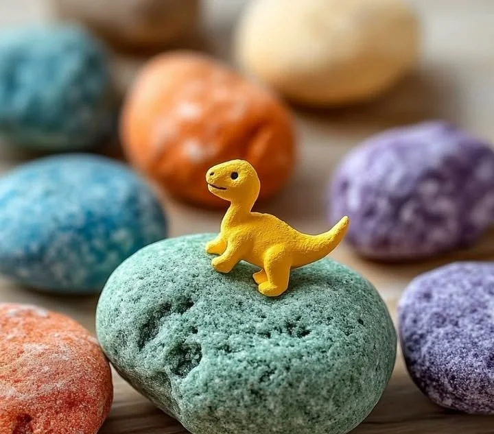 Baking Soda Treasure Rocks