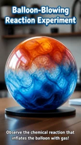 Balloon-Blowing Reaction Experiment