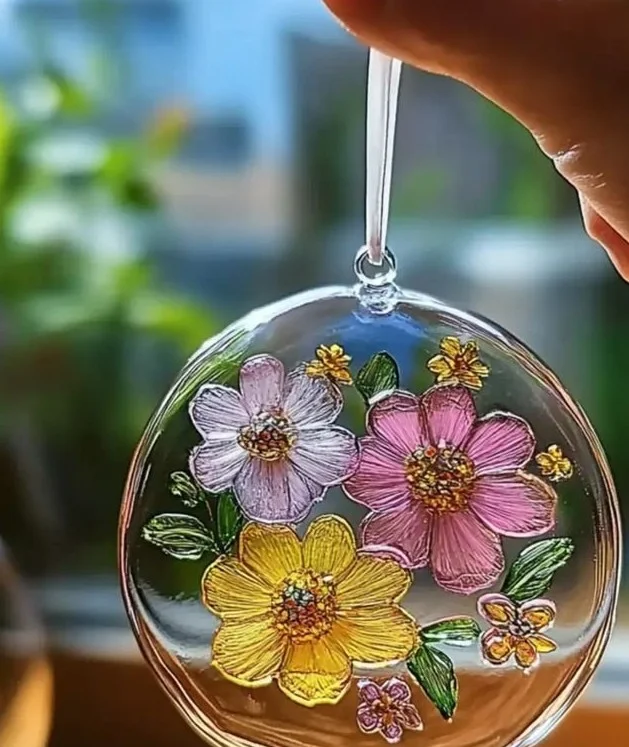 Can You Make Pretty Flower Suncatchers With Glue?