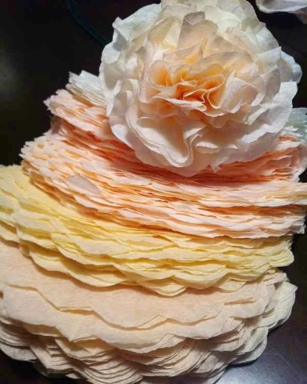 Coffee Filter Flowers