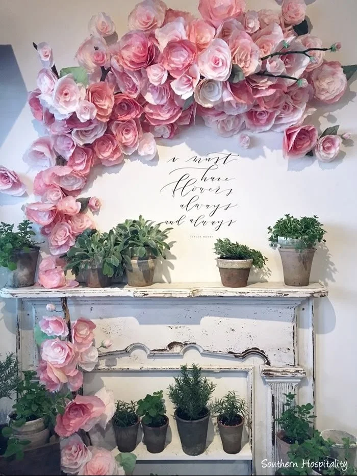 Coffee Filter Inspiration: Paper Roses | Thistlewood Farms | Paper Flowers DIY, Paper Flowers, Paper Roses