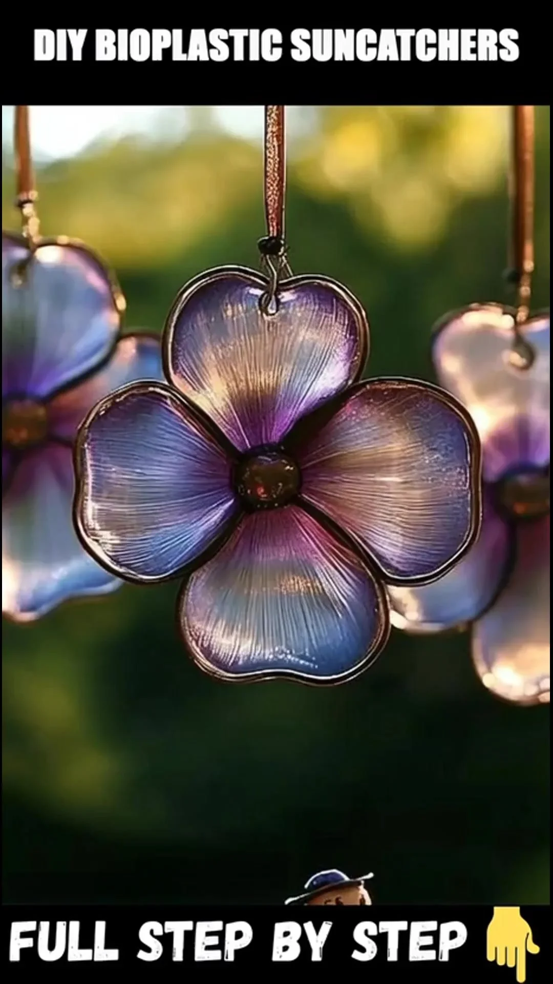 DIY Bioplastic Suncatchers