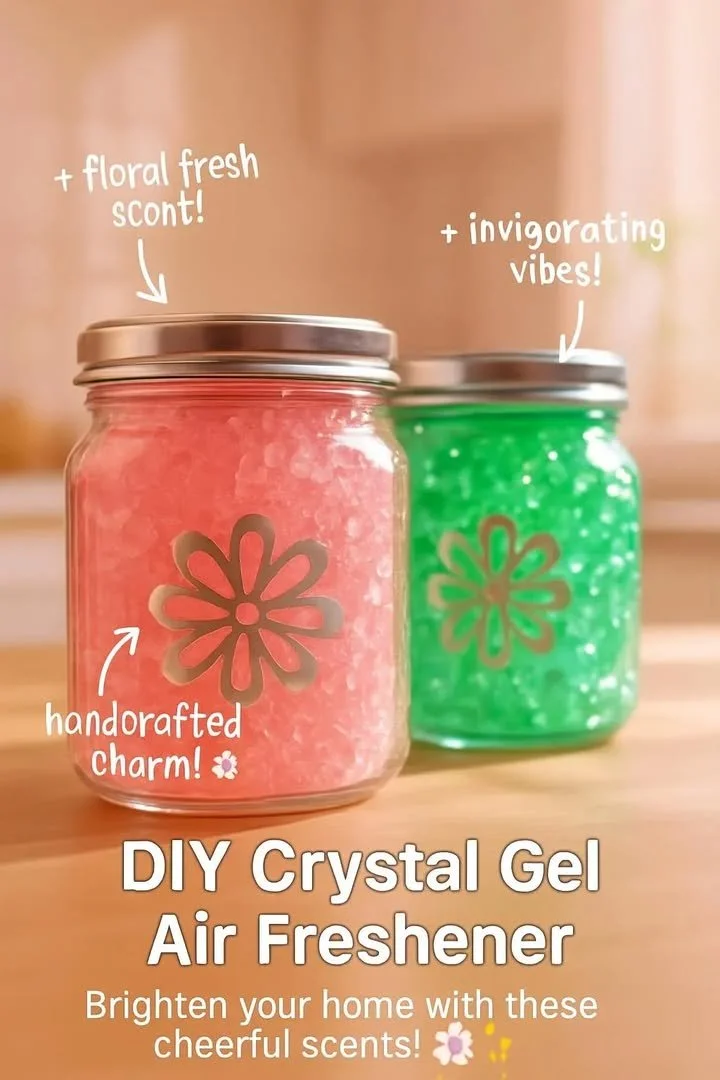 DIY Crystal Gel Air Freshener