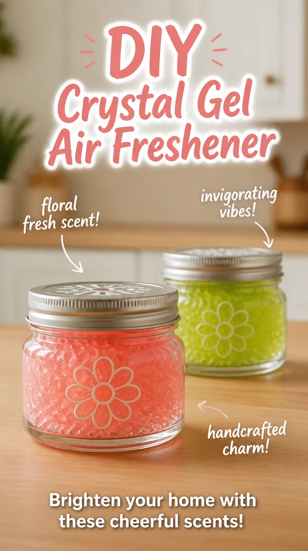 DIY Crystal Gel Air Freshener