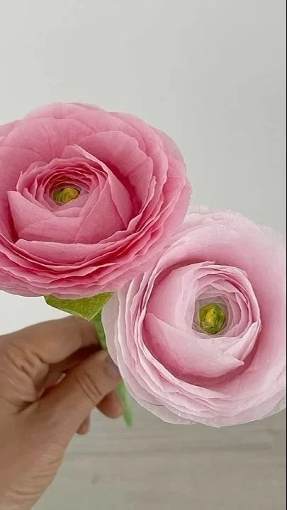 DIY Easy Flower—coffee filter