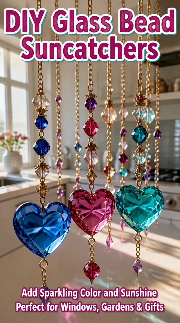 DIY Glass Bead Suncatchers