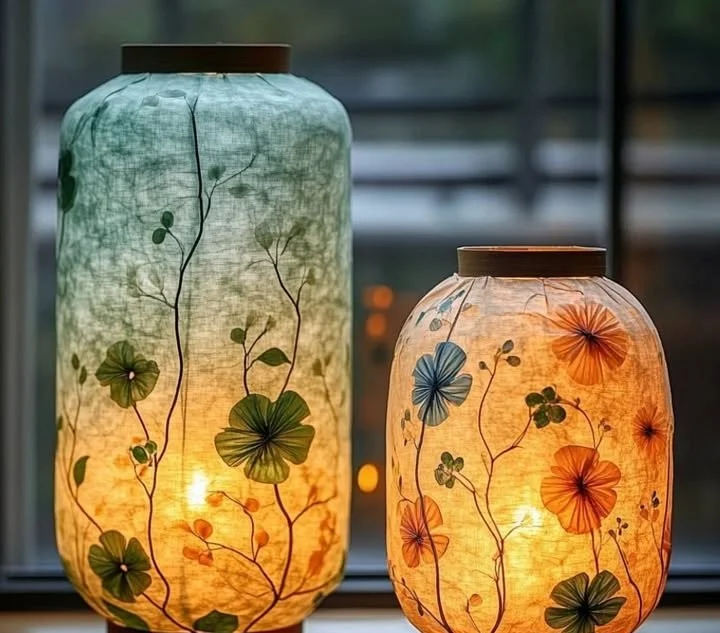 DIY Tissue Paper Lantern