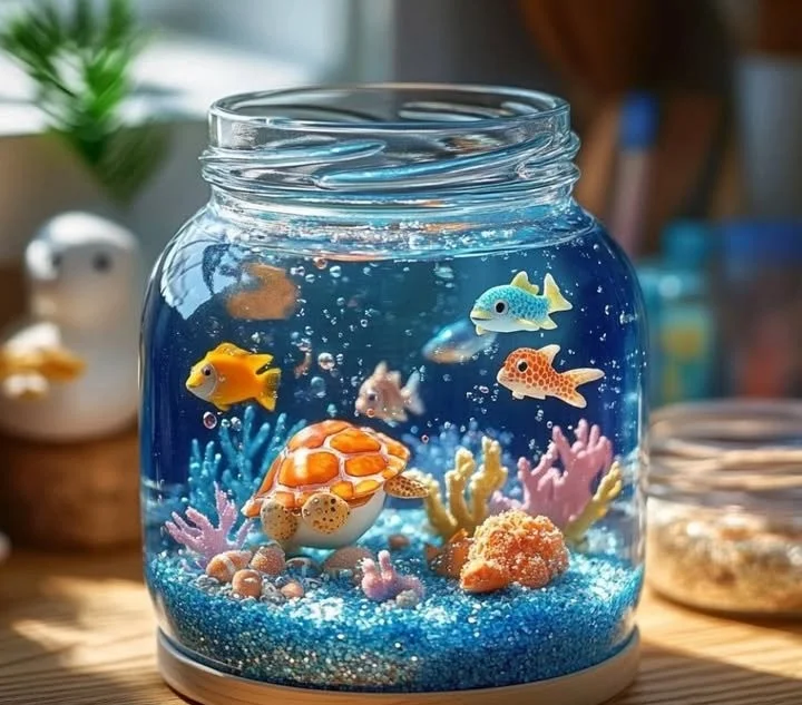 DIY Under the Sea Snow Globe