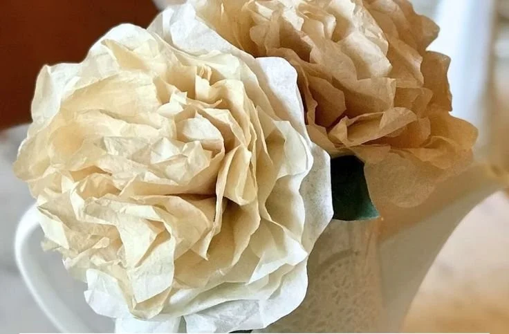 Easy Coffee Filter Flowers