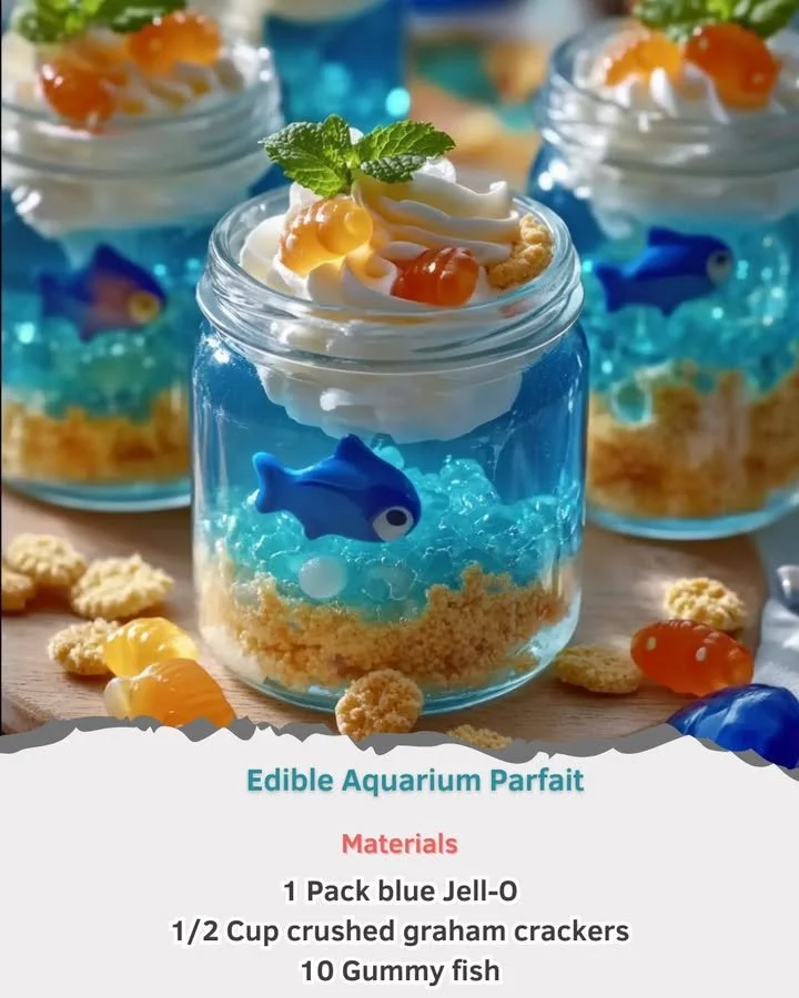 Edible Aquarium Parfait