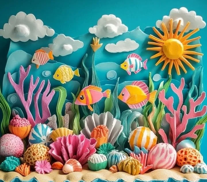 Egg Carton Ocean World