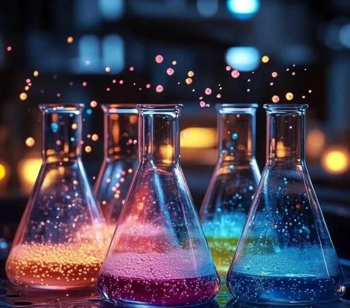Fizzing Colorful Science Experiment