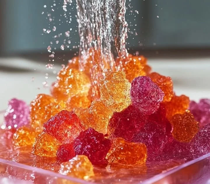 Fizzing Lava Rocks