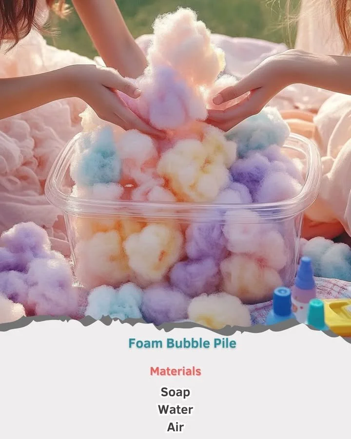 Foam Bubble Pile