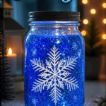 Glitter Snow Jar