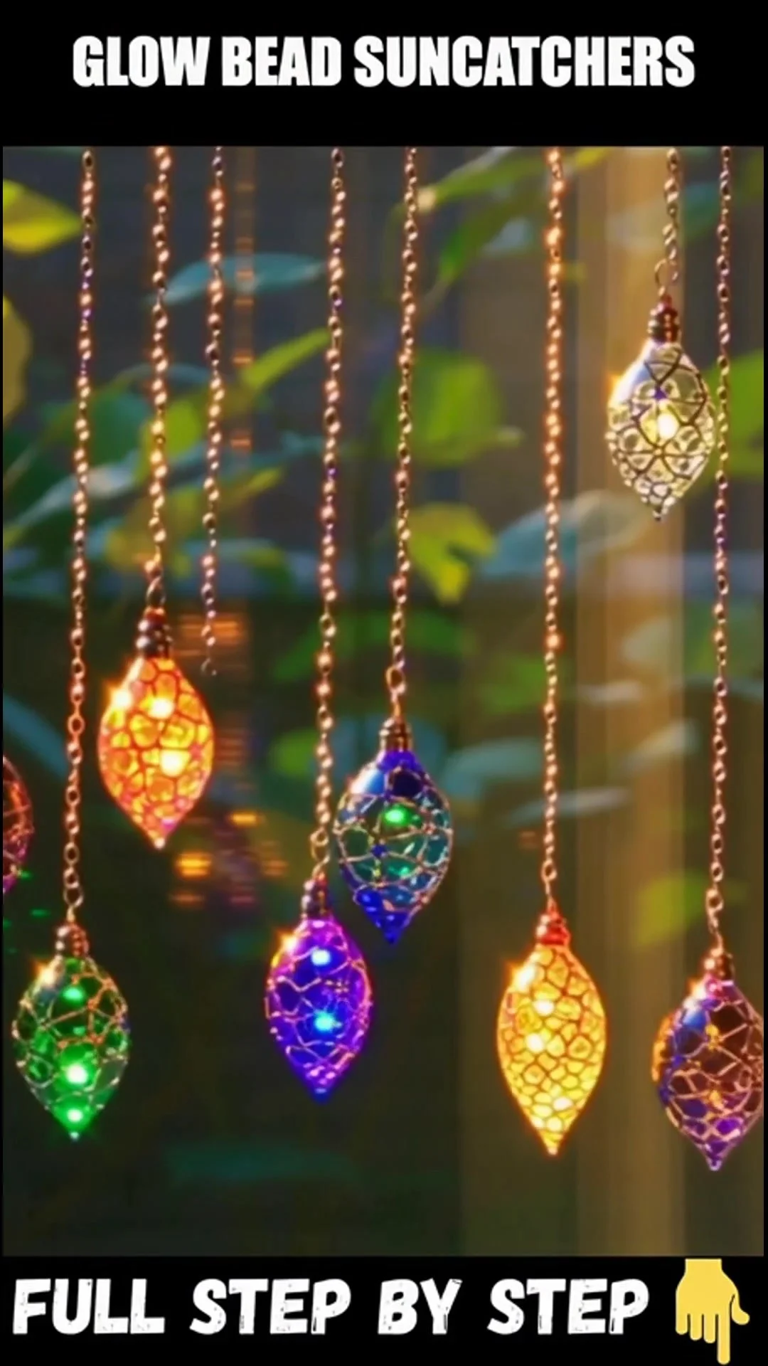 Glow Bead Suncatchers