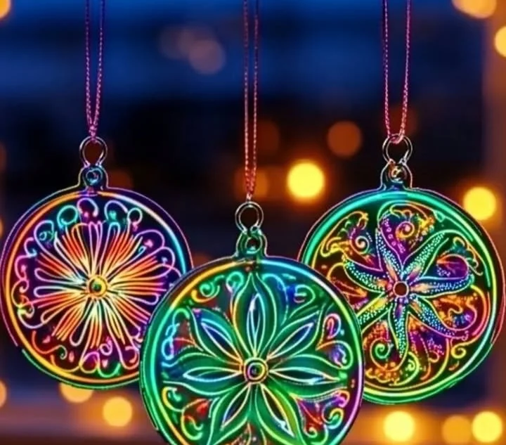 Glow-in-the-Dark Suncatchers