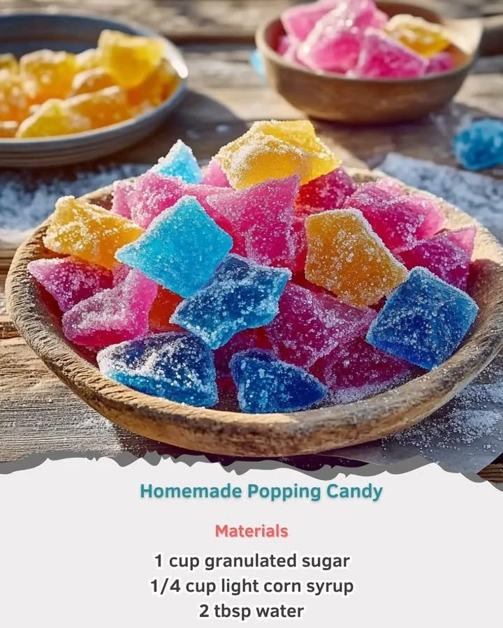 Homemade Popping Candy