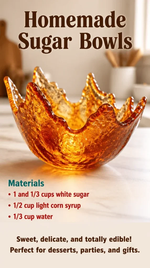 Handcrafted homemade sugar bowls for elegant table settings