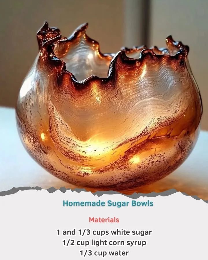Homemade Sugar Bowls