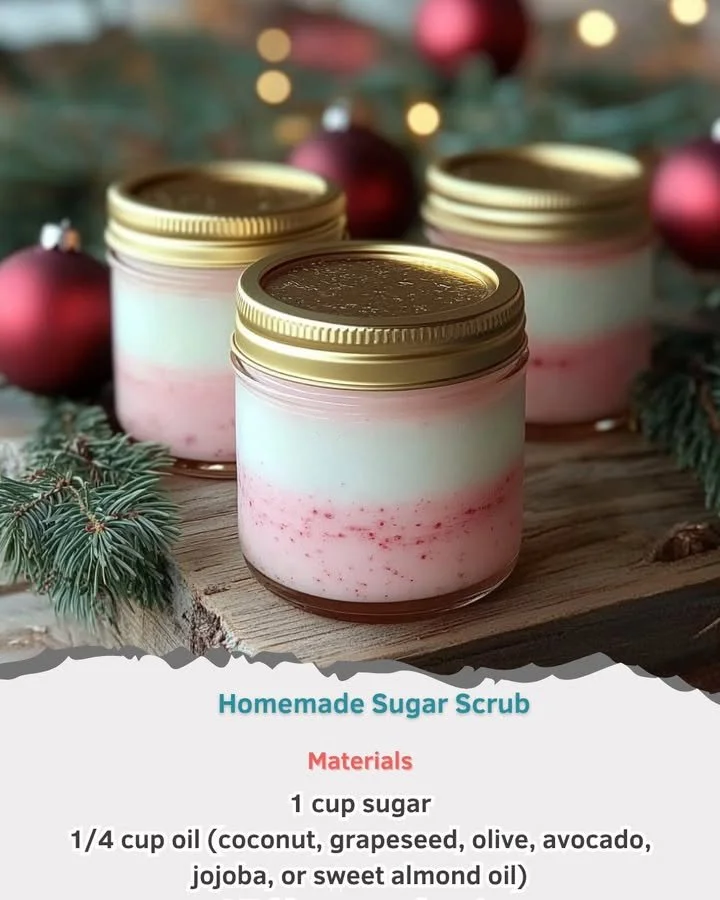 Homemade Sugar Scrub