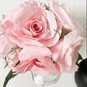 How to Make Coffee Filter Roses Easy