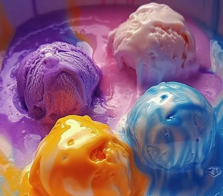 Melting Rainbow Science Experiment