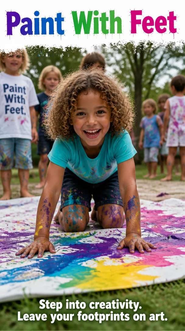 Paint With Feet