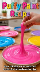Puffy Paint Recipe