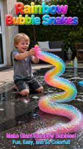 Rainbow Bubble Snakes