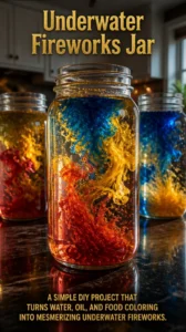 Underwater Fireworks Jar