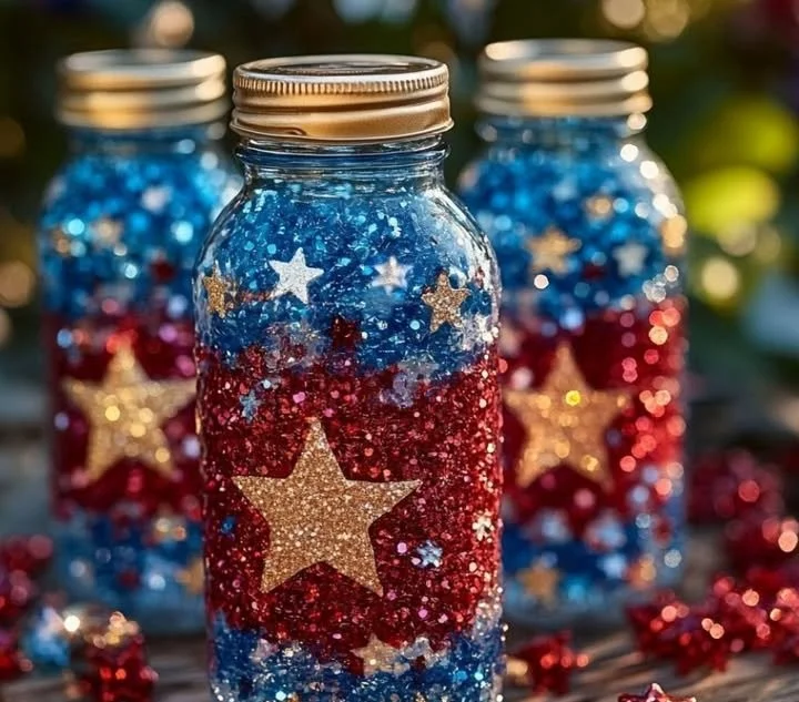 Water Bottle Fireworks Craft