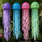 1$ Pool Noodle Jellyfish Decoration