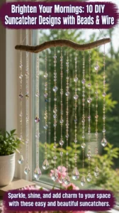 Brighten Your Mornings: 10 DIY Suncatcher Designs with Beads &…