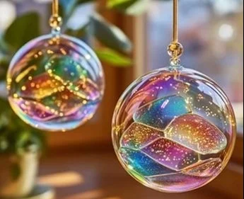 Clear Glue Sun Catcher Craft Project