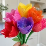 Coffee Filter Tulips – Easy Coffee Filter Flower Craft |&hellip;