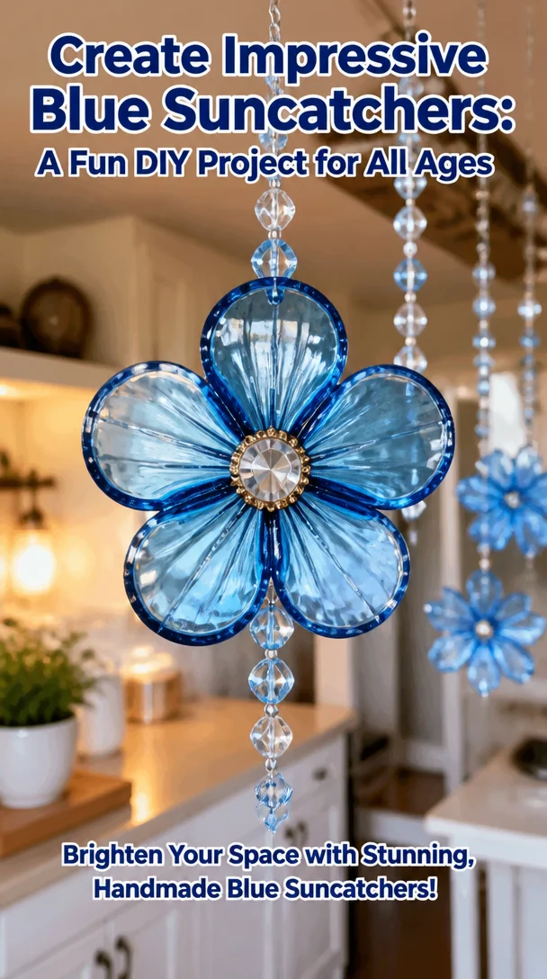 Create Impressive Blue Suncatchers: A Fun DIY Project for All Ages