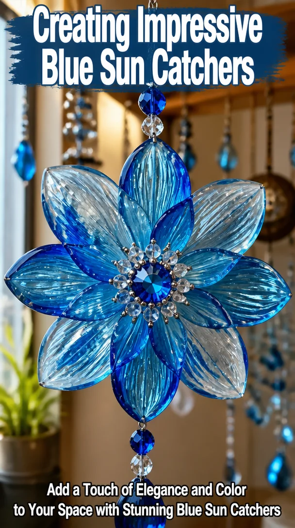 Creating Impressive Blue Sun Catchers