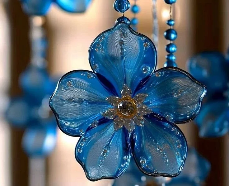 Creating Impressive Blue Sun Catchers