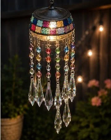 Crystal Mosaic Wind Chime