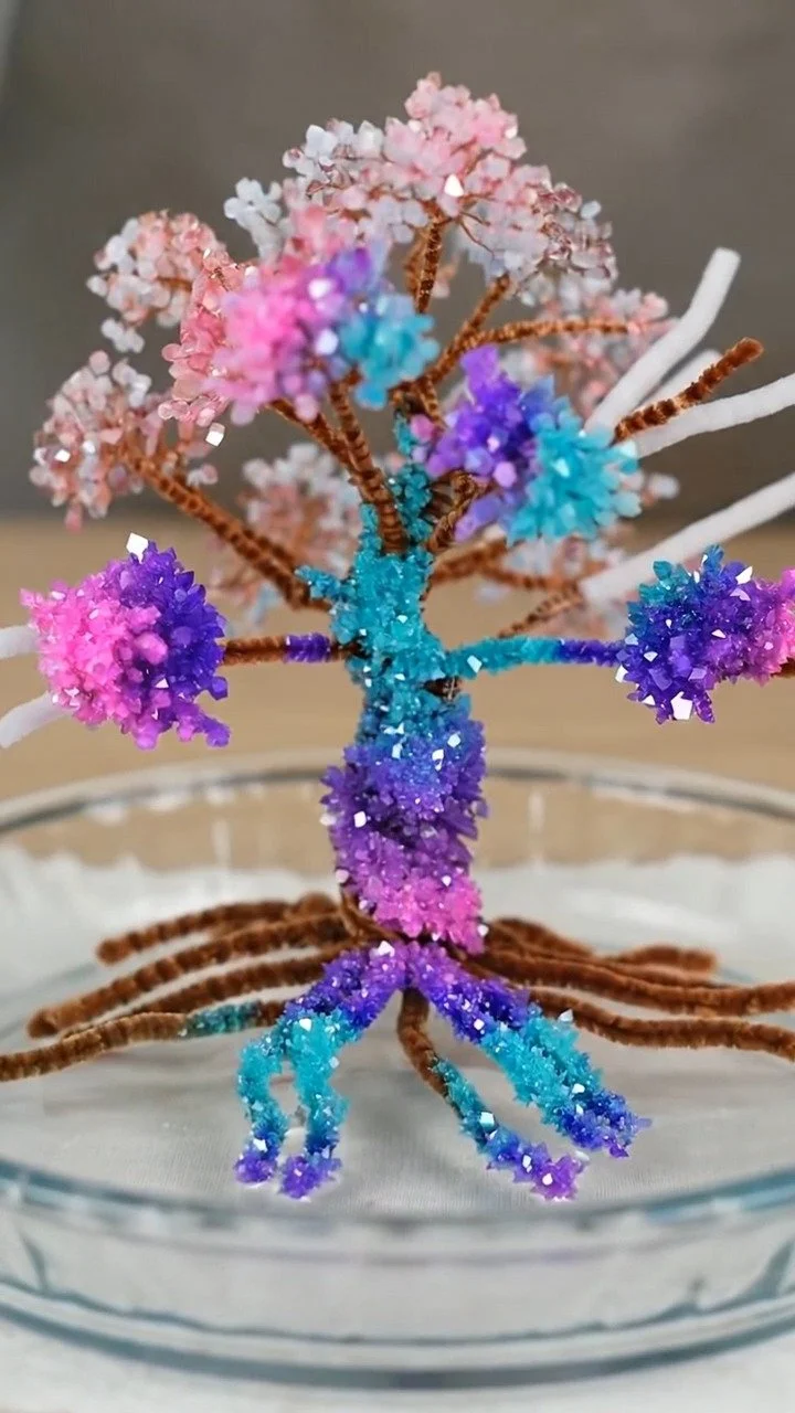 Crystal Tree DIY