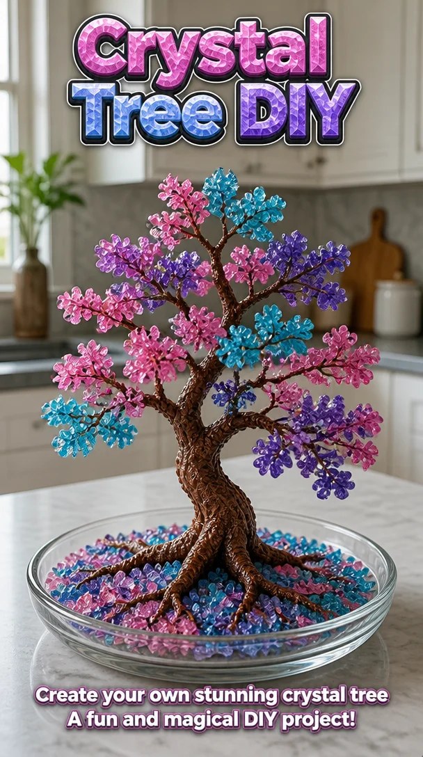 Crystal Tree DIY