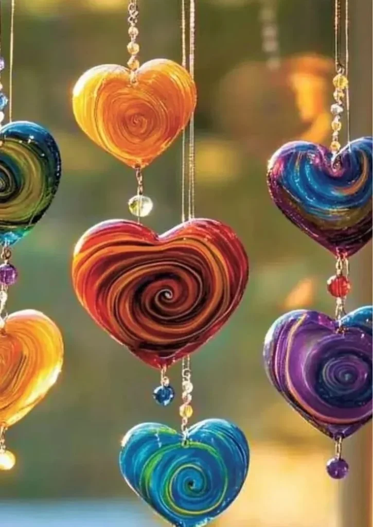 Colorful home decor featuring stunning clear glue solar collectors