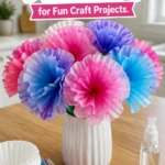 DIY Coffee Filter Flowers for Fun Craft Projects