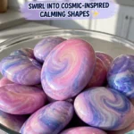DIY galaxy worry stones swirl into cosmic-inspired calming shapes