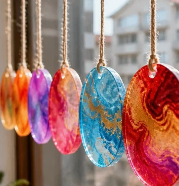 DIY Gelatin Sun Catcher